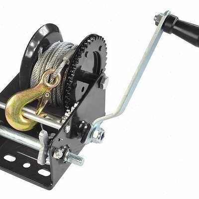 Medium and large winch manual traction fixing tool for yacht machinery 3000 lbs 1350 kg