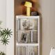 Corner cabinet wall corner triangle storage rack living room bedroom corner storage bookcase floor multi-layer shelf