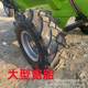 Trailed manure spreader agricultural fertilizer applicator tractor drag fertilizer spreader dry wet manure thrower manure spreader manure spreader