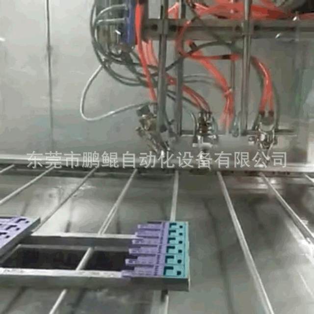 Factory direct sales mouse shell automatic spraying equipment computer accessories fixed gun ring line spraying machine oil spraying equipment