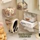 Cute wall-mounted hairband storage artifact hair accessories headband headband box hair ring hair clip shark clip jewelry storage rack