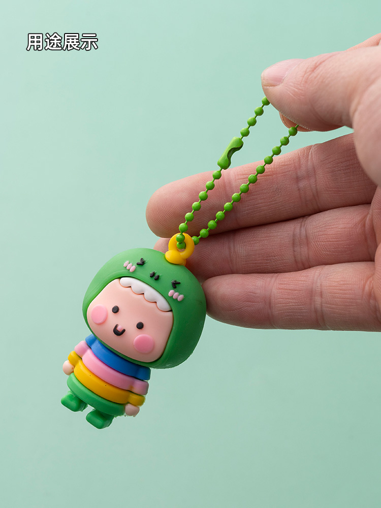 20 PIECES OF DIY JEWELRY ACCESSORIES COLOR LACQUER BEAD CHAIN WAVE BEAD CHAIN CANDY COLOR HANDMADE MATERIAL CANDY COLOR CHAIN