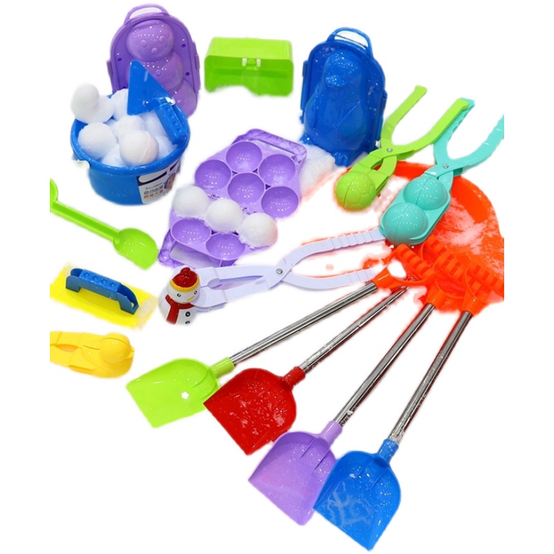CHILDRENS SNOWBALL CLIP TOY SNOWBALL CLIP DUCKLING CLIP SNOWBALL PLAY SNOW ARTIFACT TOOL MOLD SNOWBALL FIGHT EQUIPMENT