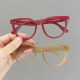 Children's glasses frame boys and girls cute glasses frame kids taking pictures with glasses frame kids decorative glasses personality