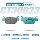 Тормозные колодки Frando car Power House подходят для скутера Honda NS150GX NWG150 mini 4
