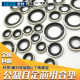 Metric automatic core combination gasket thread hydraulic oil pipe joint sealing ring oil seal rubber bag metal inch