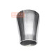 304 stainless steel polished large and small head sanitary welding concentric variable diameter pipe conversion joint 25~76