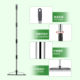 Multifunctional grass rake garden cleaning rake rake 17-tooth rake garden finishing tool