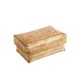 Handmade bamboo weaving box pastoral style home tea ceremony storage and sorting box folk crafts