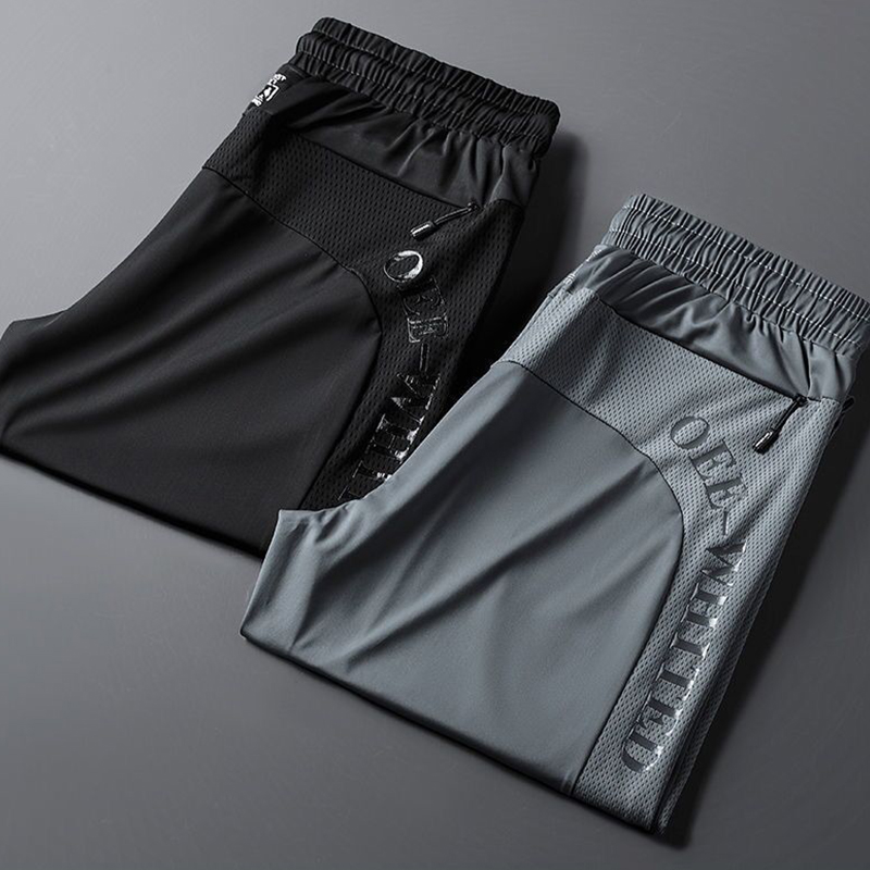 OPTIONAL SPRING AND AUTUMN MODELS ICE SILK MODELS VELVET THICKENED FOREIGN TRADE MODELS MALE AND FEMALE HOMOGENEOUS MODELS FAT AND INCREASED SIZE SPORTS