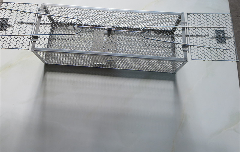 이중 도어 페달 마우스 케이지 대형 쥐덫 마우스 트랩 연속 마우스 트랩 무료 배송