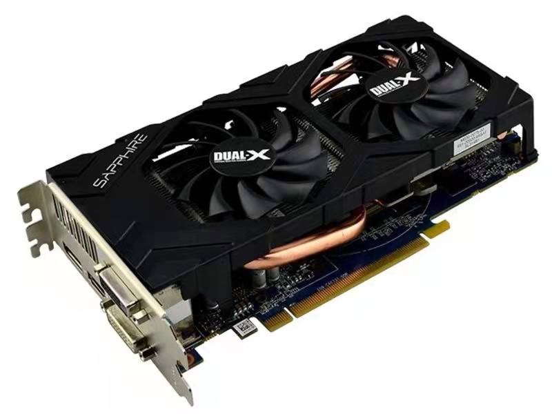 분해 데스크탑 그래픽 카드 HD6570 HD6670 HD6770 HD6850 HD7750 컴퓨터 게임 사무실