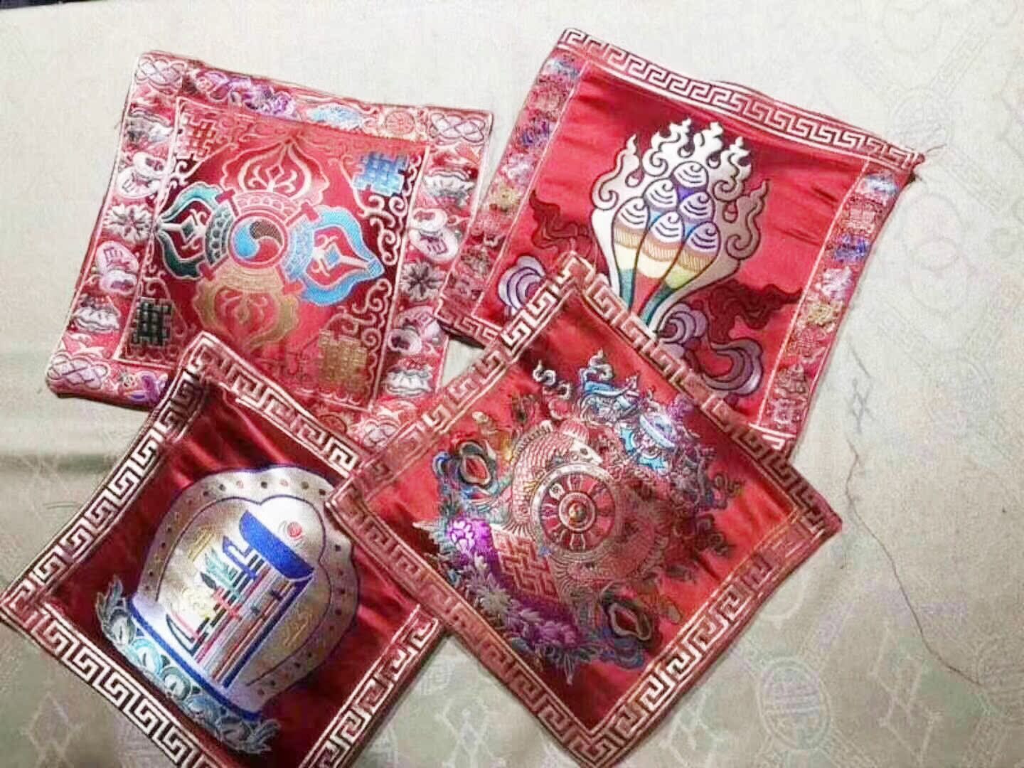 티베트 천연 티베트 향 분말 십자가 VAJRA 자동차 향 주머니 향 주머니 머리 받침 광장 멀티 컬러