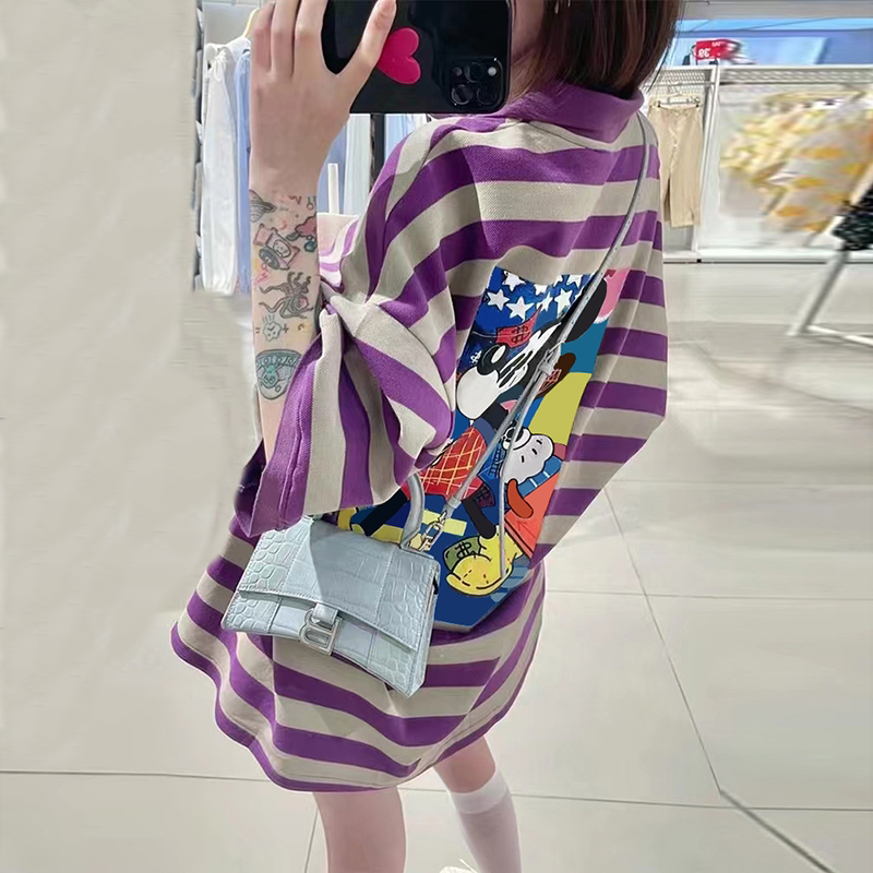 MATERNITY SUIT SUMMER FASHION KOREAN VERSION LOOSE CASUAL STRIPED TOP WOMENS SHORTS SHORT SLEEVES COTTON THIN TWO-PIECE SET