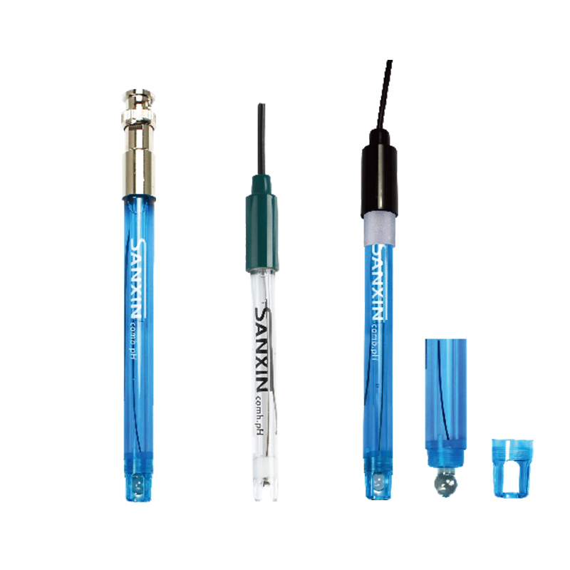 SHANGHAI SANXIN 201-A|C 플라스틱 케이스 PH 복합 전극 실험실 전도성 301PT-C 플라스틱 케이스 ORP 전극