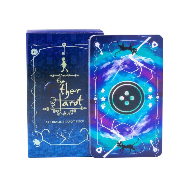 可爱卡通鬼妈妈塔罗牌 the others tarot 传统泛韦特卡牌