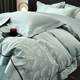 Light luxury high-end 180 long velvet cotton pure cotton four-piece set full cotton embroidered quilt cover bed sheets bedding 4