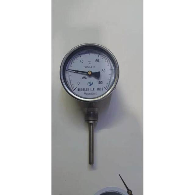 Wss-315 all stainless steel radial thermometer bimetallic wss-510