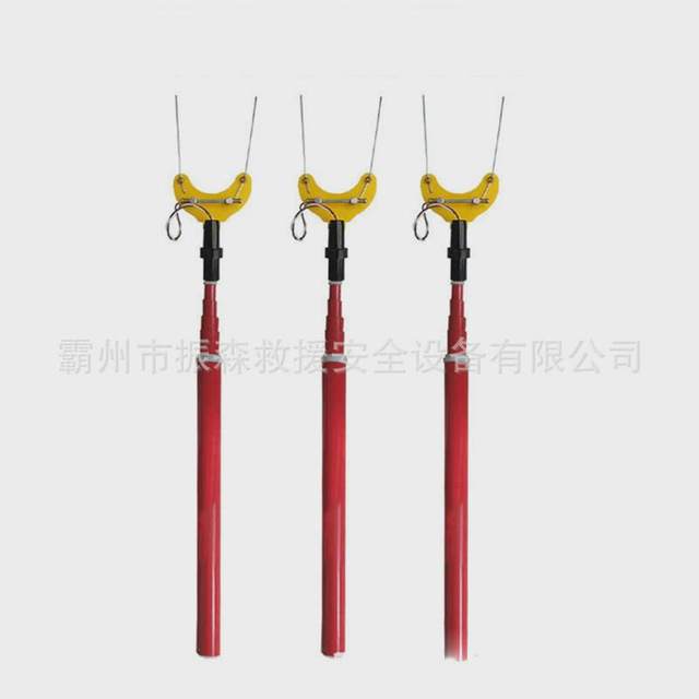 High voltage insulator series zero measuring device power line zero measuring rod spark gap zero measuring rod live operation rod