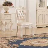 Современный белый стульчик для кормления из натурального дерева для маникюра для домашнего использования