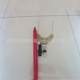 High voltage insulator series zero measuring device power line zero measuring rod spark gap zero measuring rod live operation rod