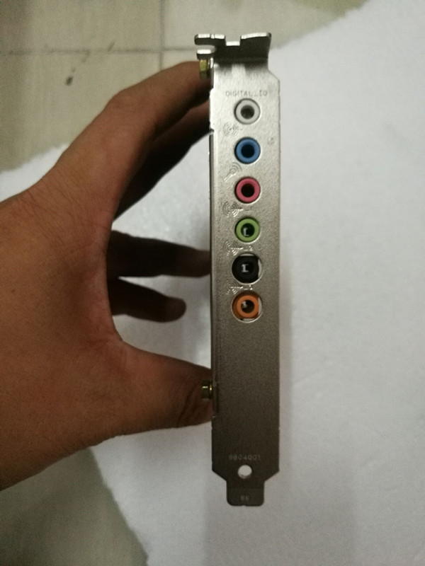 7.1 사운드 카드 SB0400 SB0610 사운드 카드 A4 PCI 슬롯 노래 KX는 WIN7|8|10을 지원합니다