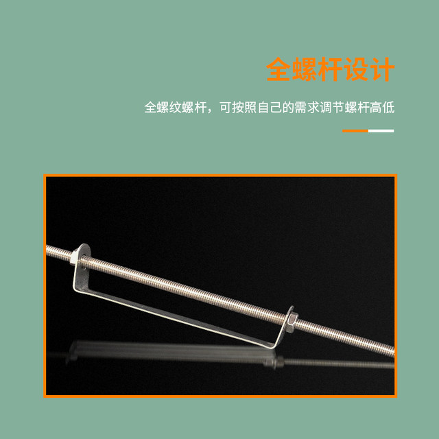 Stainless steel 1-meter clamp fixed pipe clamp 110 drainage pipe hanging card 160 large diameter exhaust pipe metal clamp