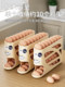 Rolling slide-type egg storage box for food-grade refrigerator side door egg box special fresh-keeping box sorting tool