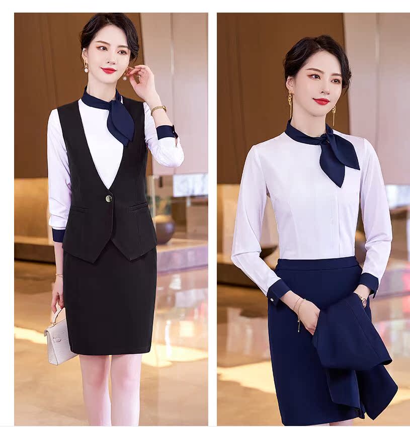 VEST WOMENS PROFESSIONAL WEAR 2022 SPRING AND AUTUMN NEW FORMAL OVERALLS VEST SUIT INNER HORSE CLIP WAIST WORK CLOTHES TIDE
