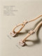 Thin shoulder straps, cross shoulder straps, underwear, halter neck straps, exposed bra straps, non-slip invisible transparent small hook tube top accessories