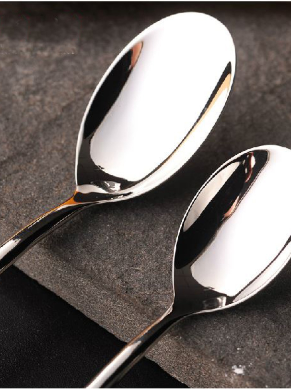 999 순은 손금 스푼 스푼 롱 핸들 베이비 실버 스푼 식기 선물