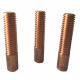 Copper threaded electrode Discharge electrode Red copper screw electrode M2 ​​M2.5 M3 M4 M5 M6 -M16
