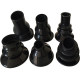 Oil and gas recovery refueling gun air hood ZVA Heineken QPW leather bowl gasoline diesel self-sealing gun splash hood air hood