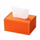 Creative paper draw box for hotel office commercial custom printing logo draw box for living room coffee table light luxury household tissue box