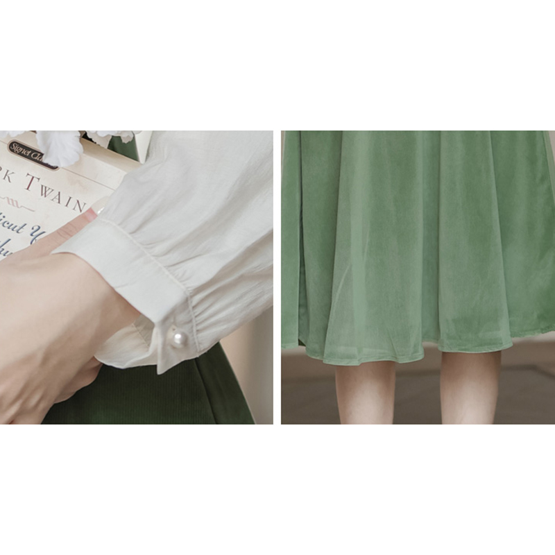 SUIT SKIRT FRENCH VINTAGE SLIP DRESS WOMENS TWO-PIECE STRAP DRESS WOMEN