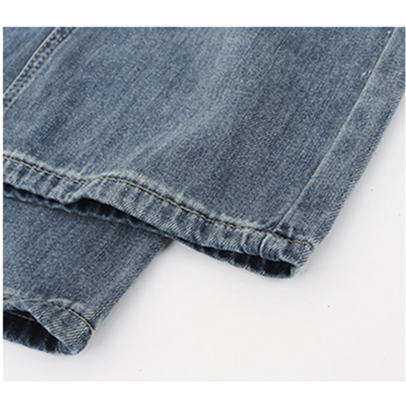 VINTAGE BLUE JEANS WOMENS STRAIGHT HIGH WAIST WIDE LEG NICHE VERSATILE PANTS WOMEN