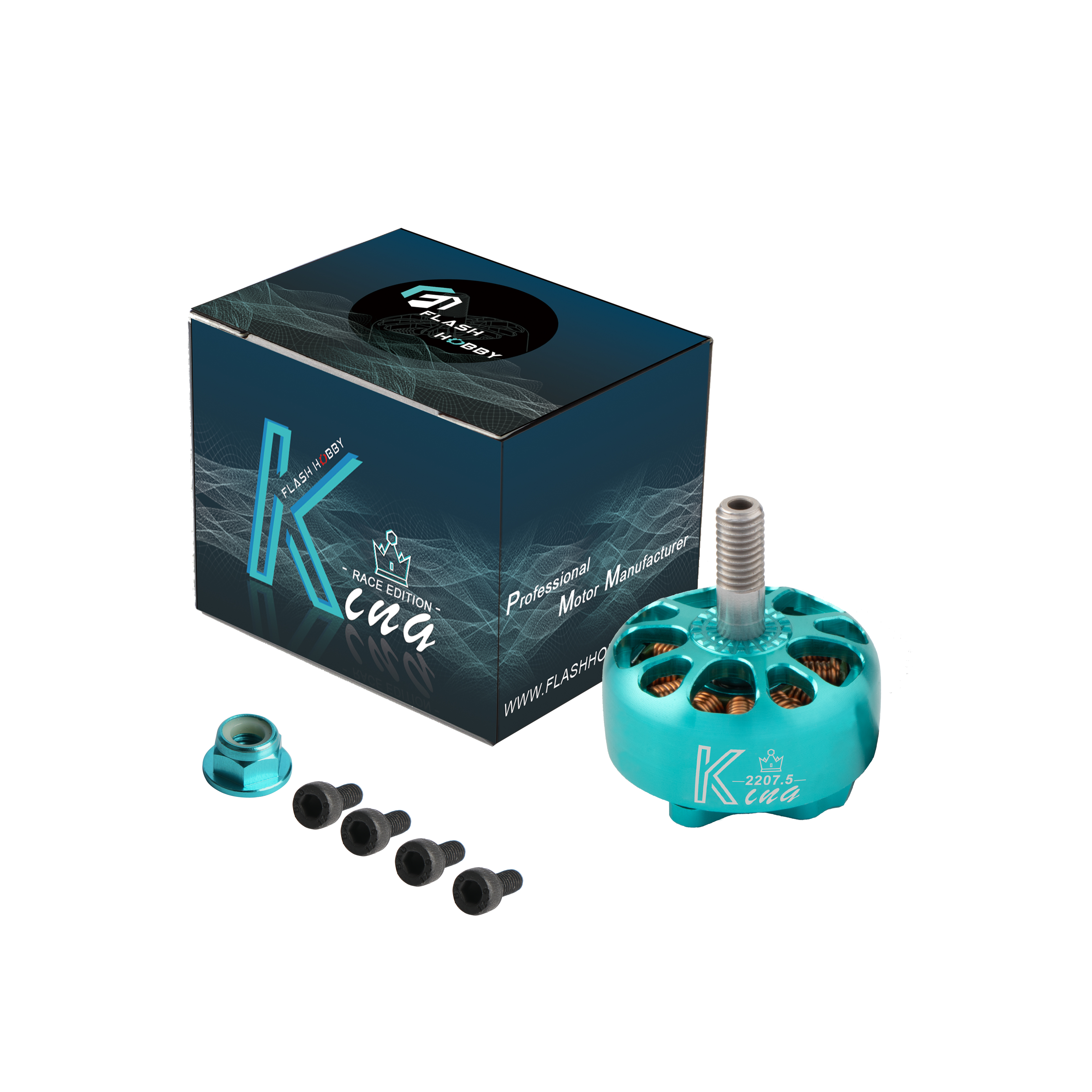 FLASHHOBBY KING 시리즈 K2207.5 2207 1900KV| 2500KV 브러시리스 모터