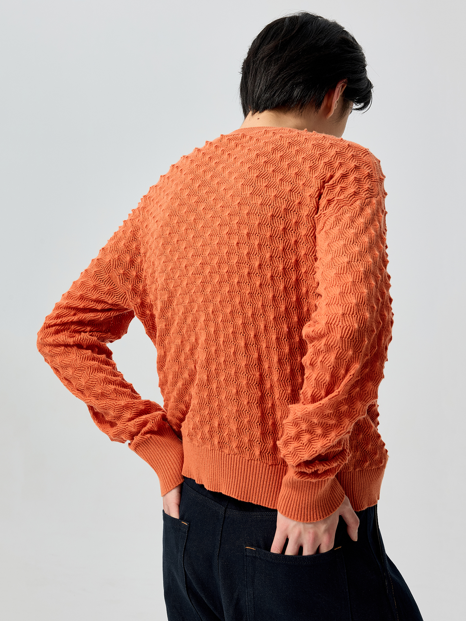 Simple Project] Pineapple Stitch Cardigan - OLDLAUNDRY