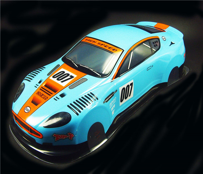 1 10RC DRIFT MODEL MOTORHOME BODY 190MM LENGTH REAR WING