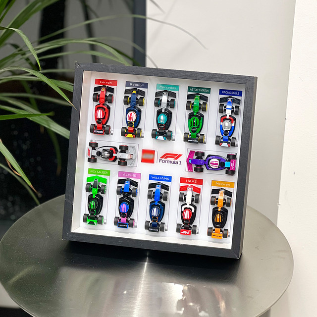 Suitable for Lego 71049 Exhaust Le F1 Racing Mini Acrylic Display Box Wall Photo Frame Dust-proof Storage