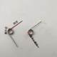 Stainless steel torsion spring wire diameter 0.6/45 degrees 60 degrees 90 degrees 120 degrees 180 degrees 270 degrees Customized V-shaped force rotation