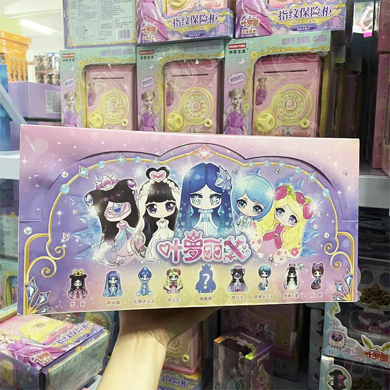 YE LUOLI GACHA MUSIC BOX NIGHT LORI EIGHT MUSIC BLIND BOX ROTATING LUMINOUS CRYSTAL BALL GIRL BIRTHDAY GIFT TOY