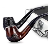 Smoke Dour Shikan Muki Laodian крупный резной рисовой древесина откровенный SMO -боевая сумка мужской подарок портативный Китай