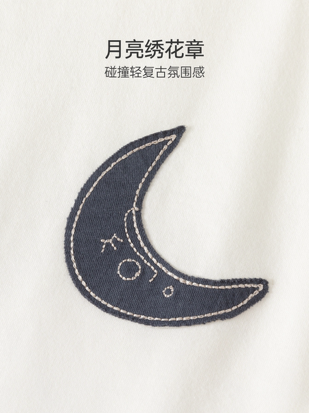 乖奇熊宝宝短袖T恤上衣夏季儿童休闲衣服纯棉薄款婴幼儿可爱外出 — 5