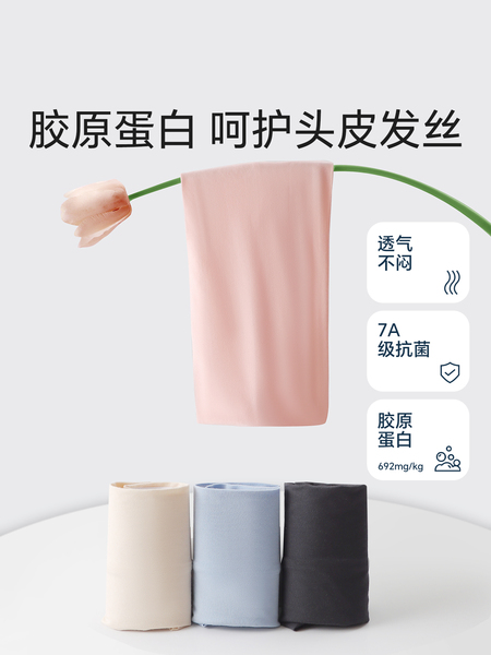 产妇月子发带头巾帽子薄款抑菌防风孕妇透气秋季产后护额头束发带 — 2