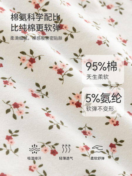 欢喜小熊女宝宝吊带包屁衣夏季新生婴儿睡衣夏薄款衣服背心连体衣 — 3