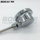 Bimetallic thermometer WSS411 boiler pipe industrial thermometer stainless steel high precision 0-100 radial
