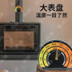Household fireplace thermometer magnetic heating furnace enamel temperature meter high temperature resistance industrial mechanical type wood fire furnace temperature measurement