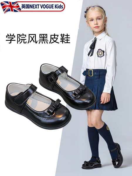 黑色小皮鞋女童学院风配裙子英伦风百搭不累脚圆头2026新款女款夏