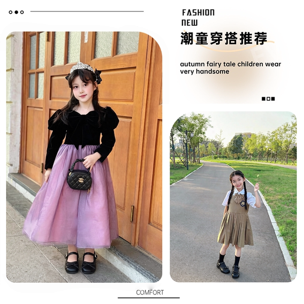 黑色小皮鞋女童学院风蝴蝶结款百搭超软2026新款不累脚英伦风儿童 — 2
